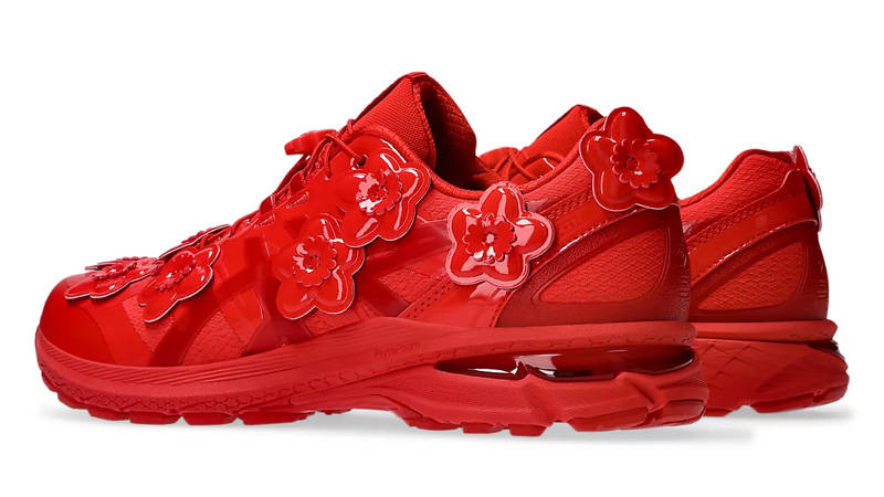 Cecilie Bahnsen x ASICS Gel-Terrain Flower Pack Red Back Side