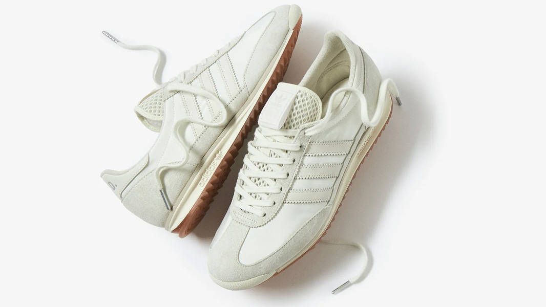 END. x adidas SL 72 Laundromat Pack White Lifestyle Top