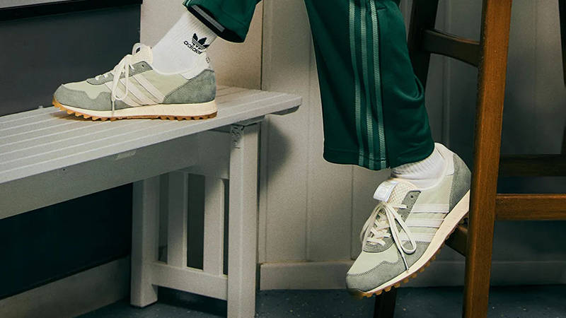 END x adidas TRX Laundromat Pack Green on foot