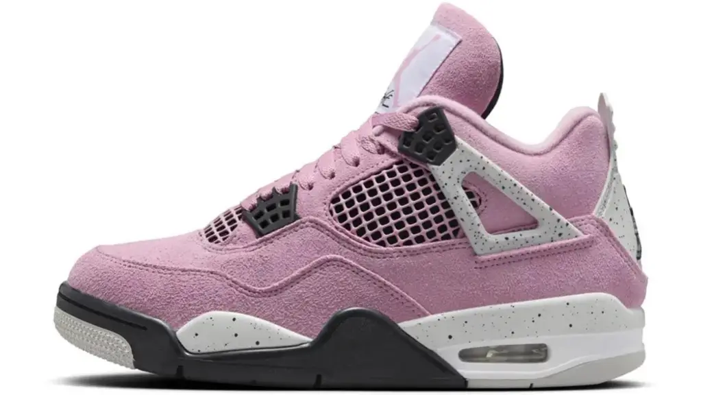 Pink jordan 4 best sale