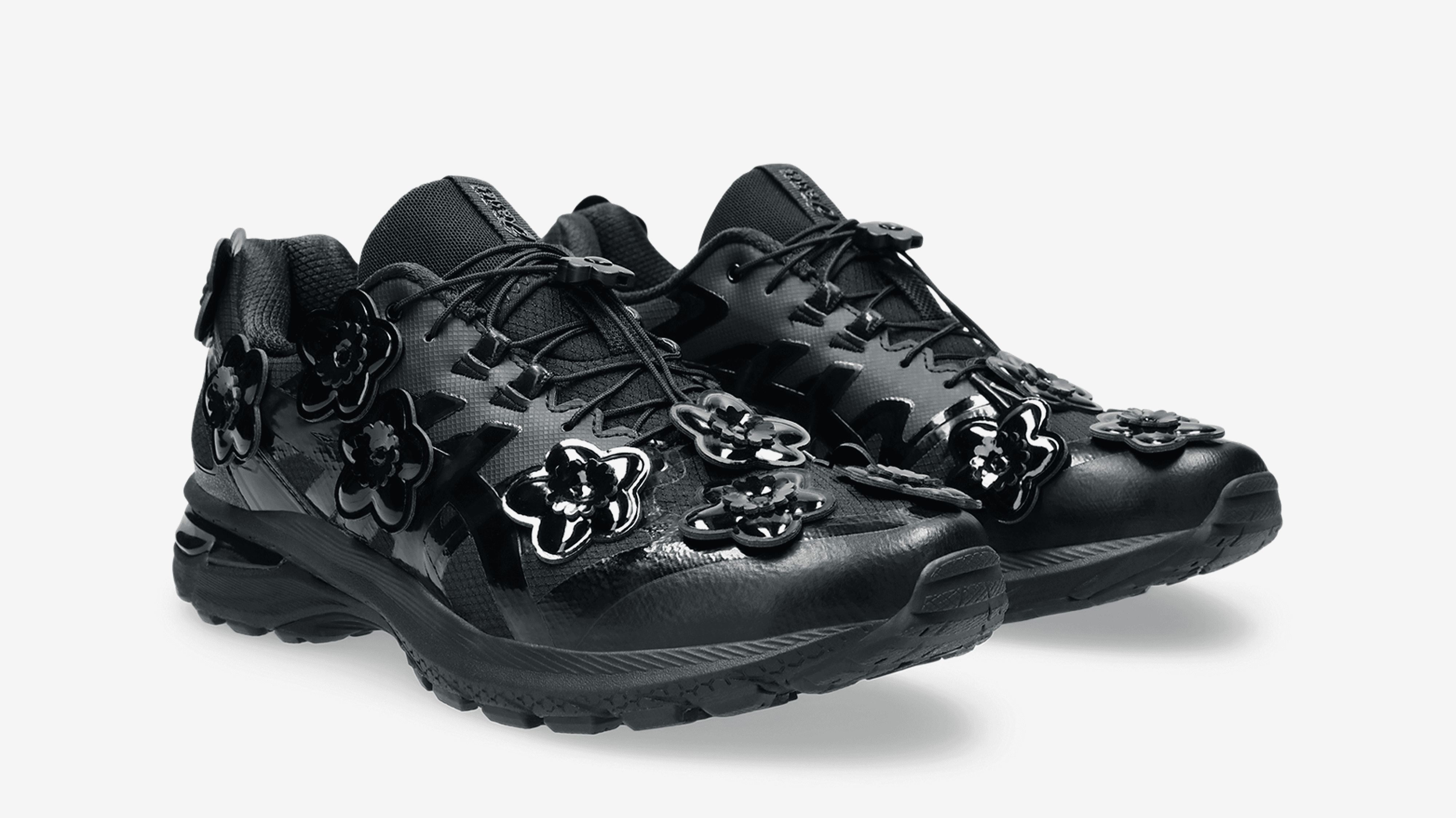 Cecilie Bahnsen x ASICS Gel-Terrain Flower Pack Black