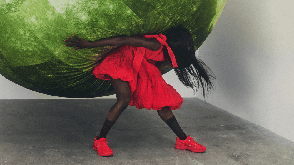 via Cecilie Bahnsen The Cecilie Bahnsen x ASICS GEL-TERRAIN Collection
