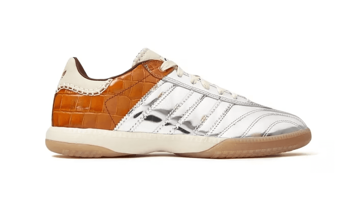 Wales Bonner x adidas Samba MN Silver Metallic Easy Yellow