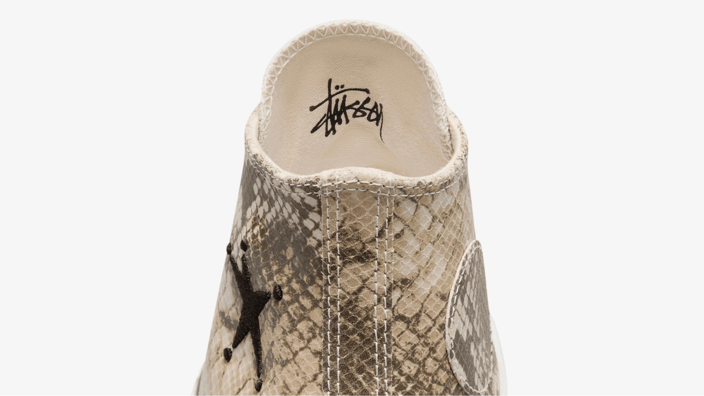 Stüssy x Converse Chuck 70 Snakeskin