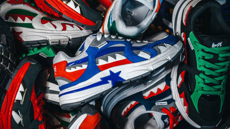 Shark Hoodies for Your Feet: BAPE Unveils The SHARK STA