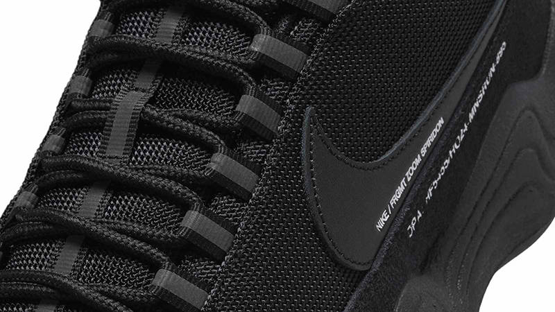 fragment design x Nike Zoom Spiridon Black HF5455-001 Detail