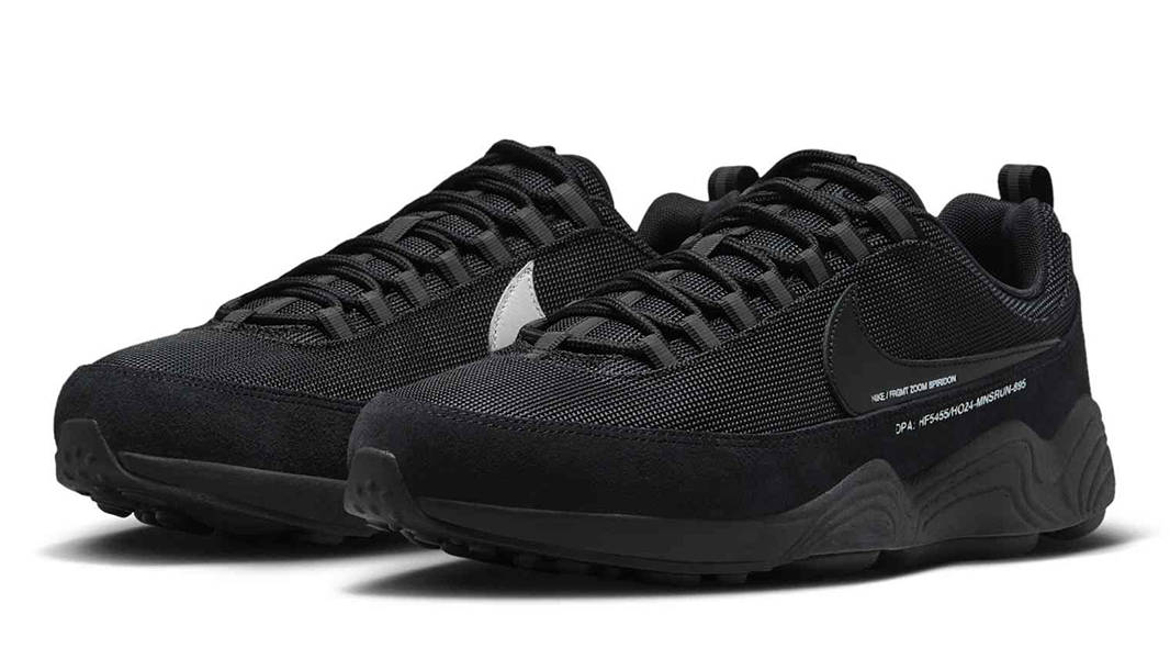 nike air zoom spiridon all black