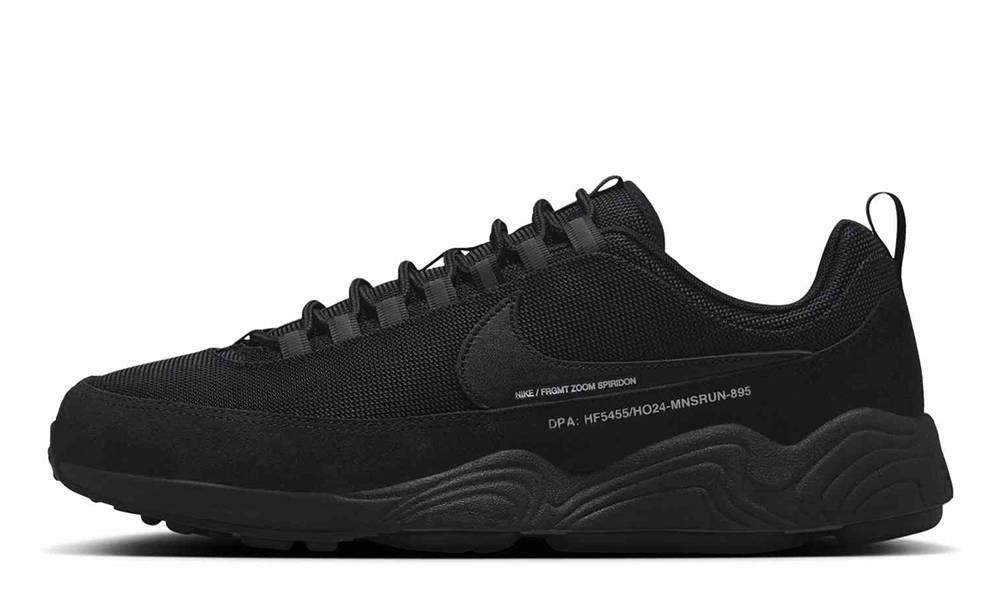 fragment design x Nike Zoom Spiridon Black | HF5455-001 | The Sole