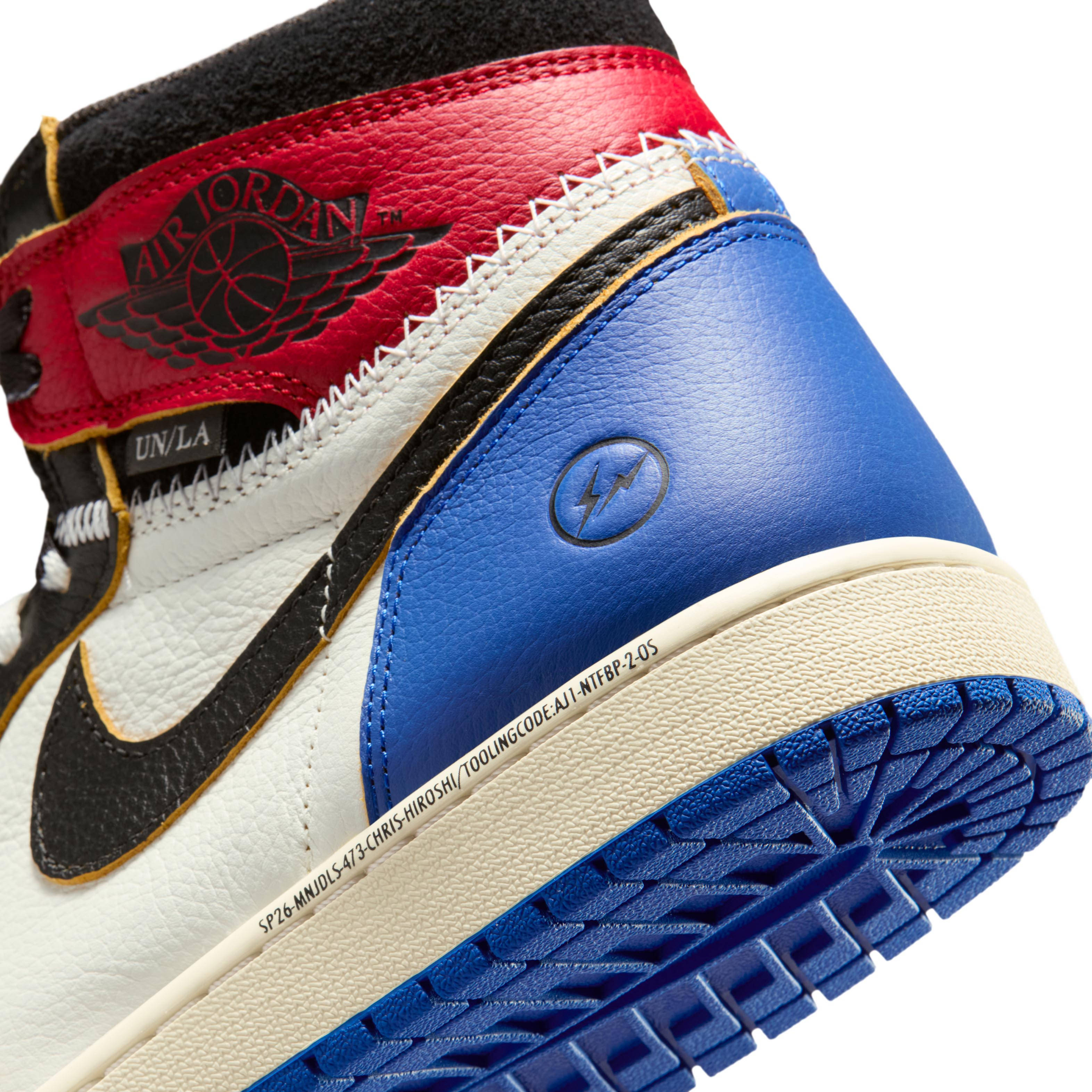 fragment design x Union LA x Air Jordan 1 High OG Varsity Red