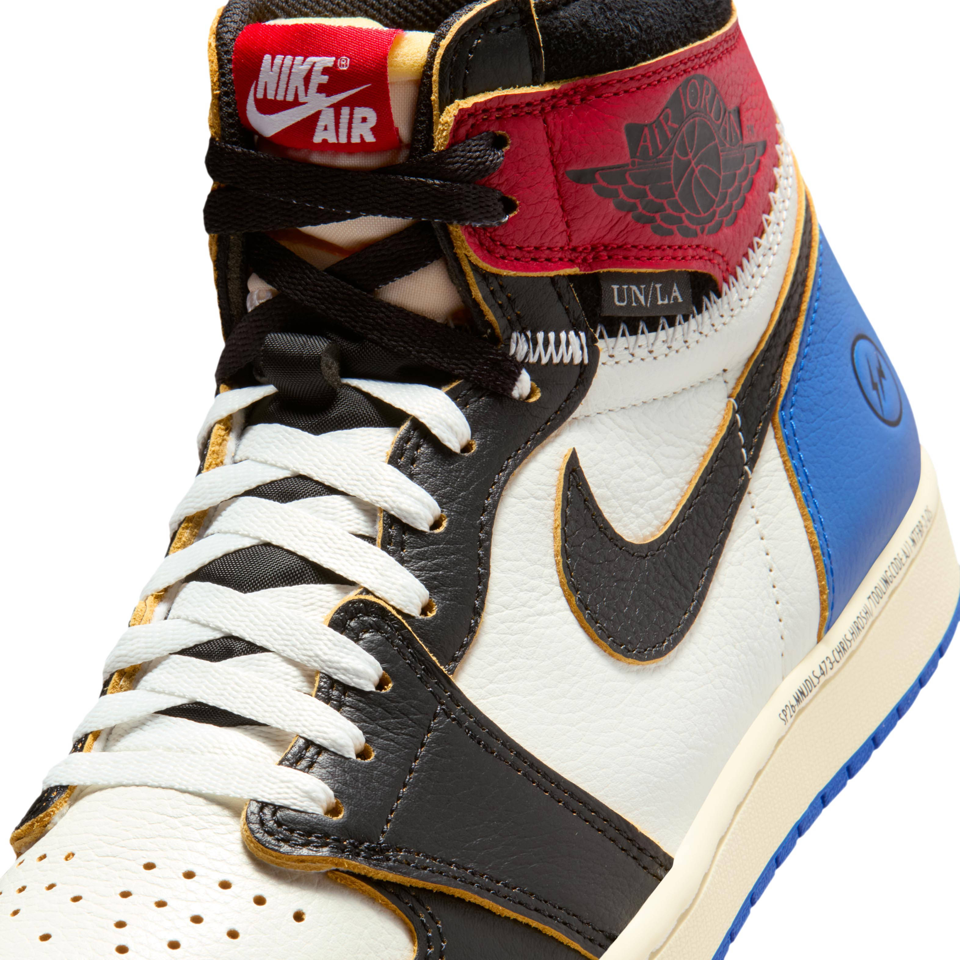 fragment design x Union LA x Air Jordan 1 High OG Varsity Red
