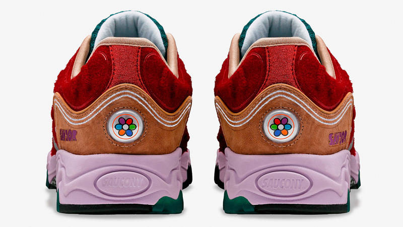 Jae Tips x Saucony Matrix Burgundy S70922-1 The Sole Supplier