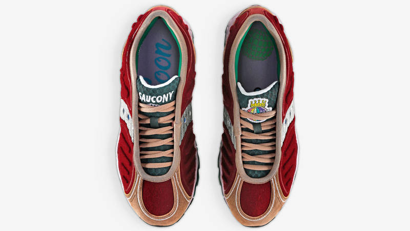 Jae Tips x Saucony Matrix Burgundy Middle