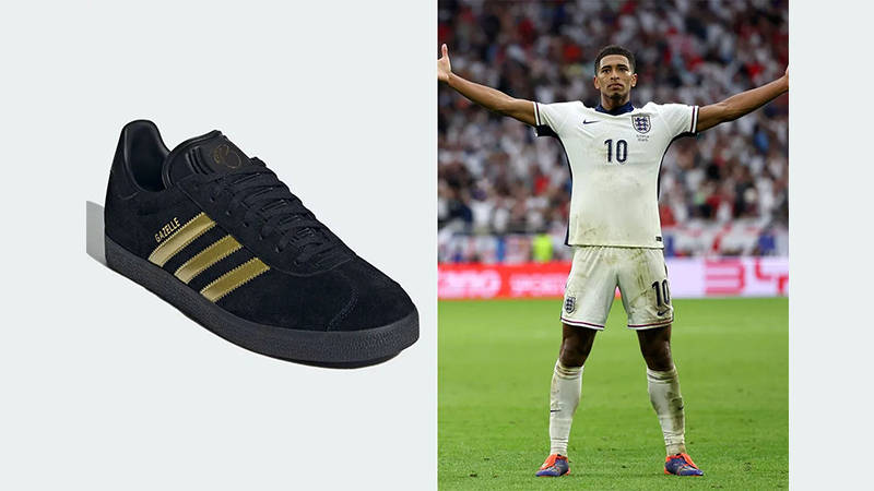 Jude Bellingham x adidas Gazelle Black | JH5703 | The Sole Supplier