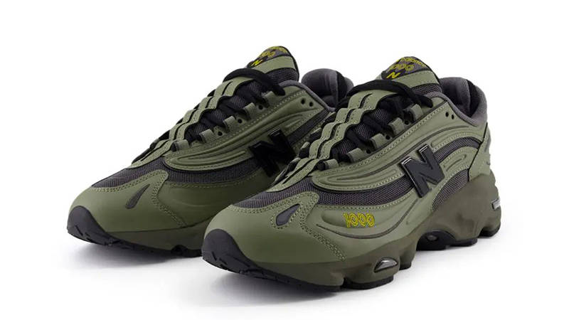 New Balance 1000 Army Green Dark Grey M1000EA front