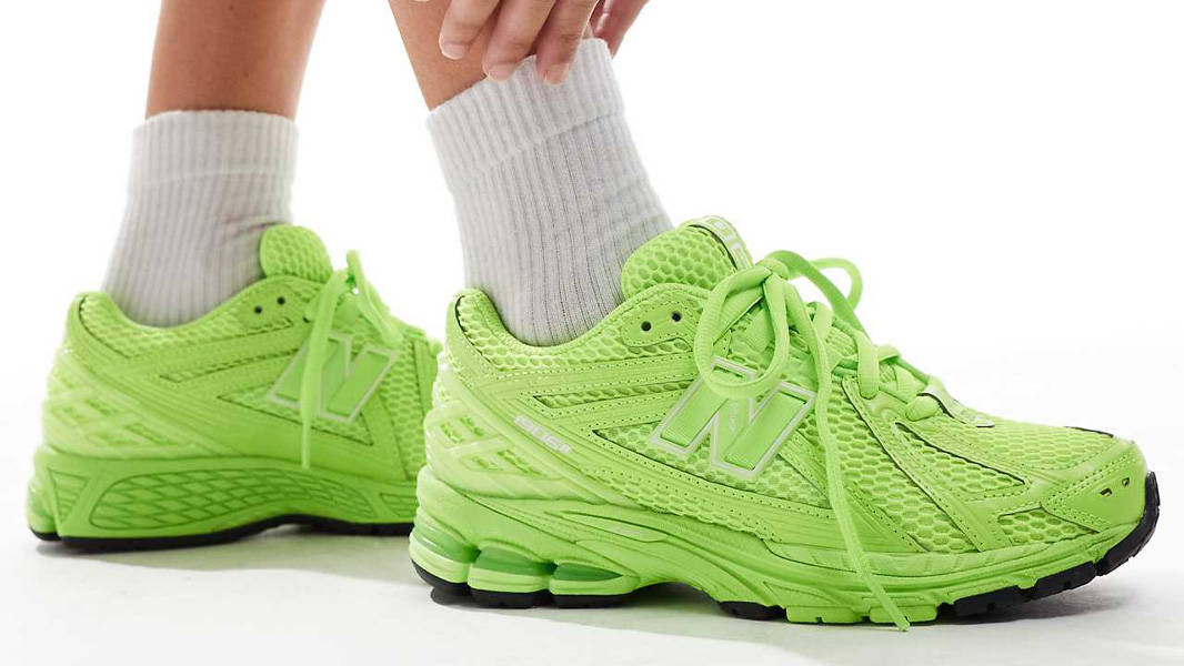 Shoes Mens Running Shoes Gray And Neon Green New Balance New Balance 1906  Neon Green 135849734 The Sole Supplier