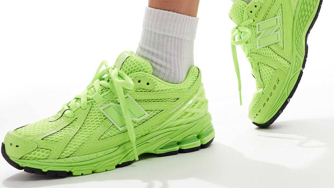 Asos Gray And Neon Green New Balance New Balance New Balance 1906