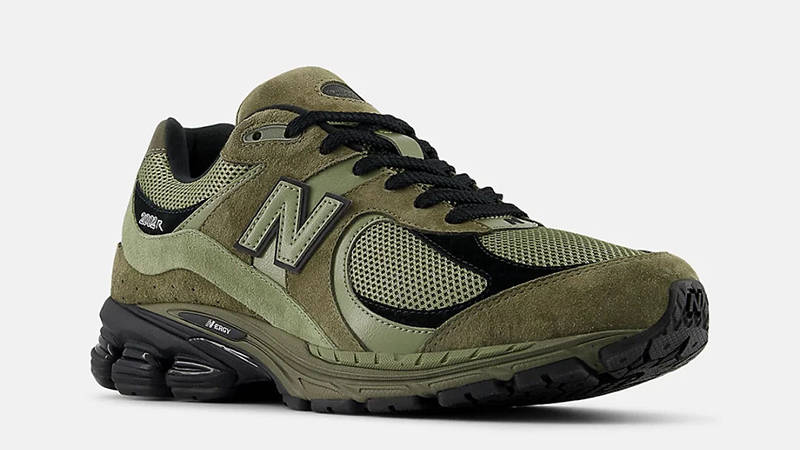 New Balance 2002R Dark Camo Olivine M2002ROL front