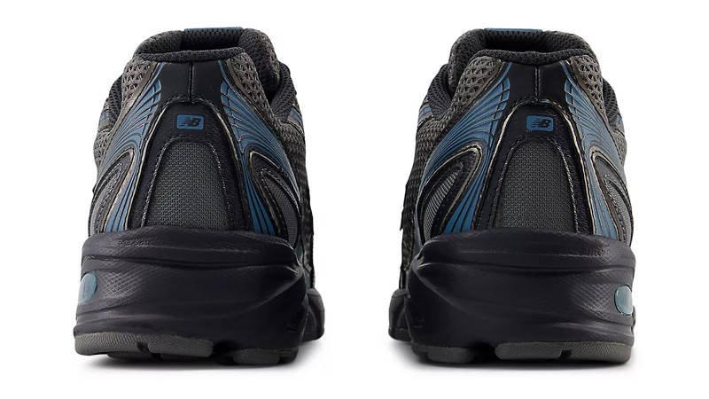 New Balance 740 Black Blue Back