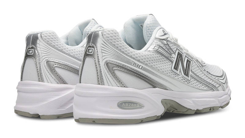New Balance 740 White Grey Back