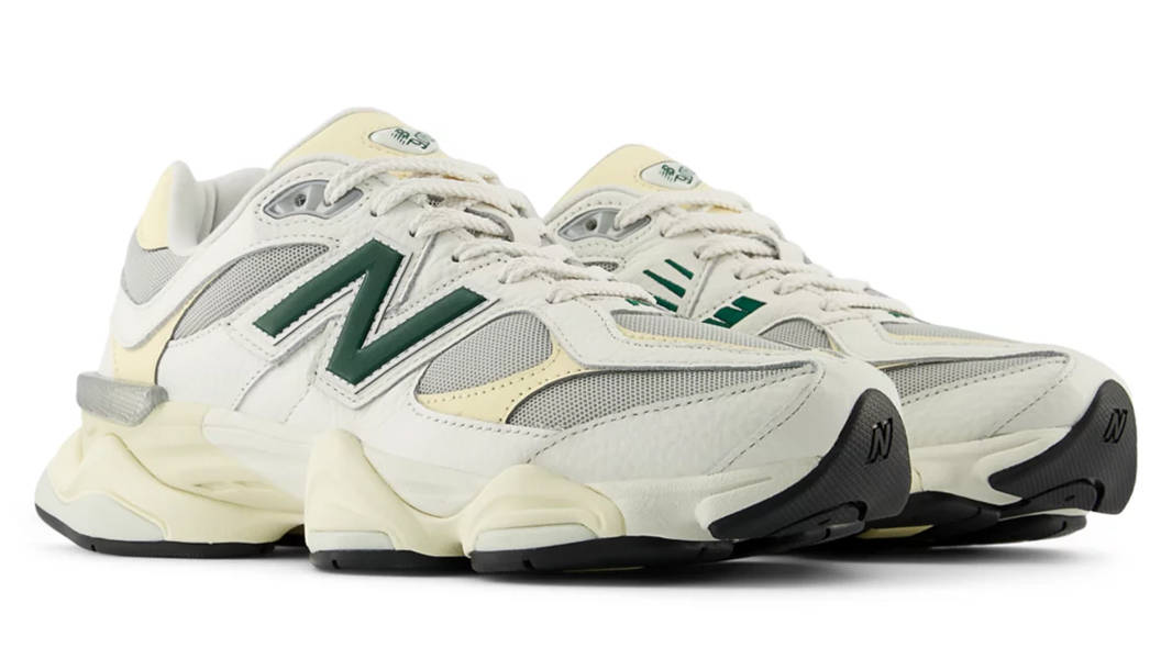 New Balance 9060 Sea Salt Yellow Front