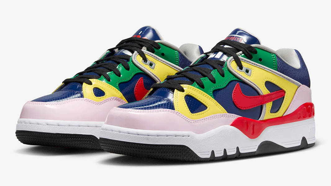 NIGO x Nike Air Force 3 Low Blue Void HQ1458-400 Side