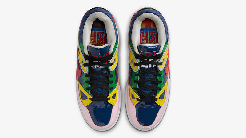 NIGO x Nike Air Force 3 Low Blue Void HQ1458-400 Top