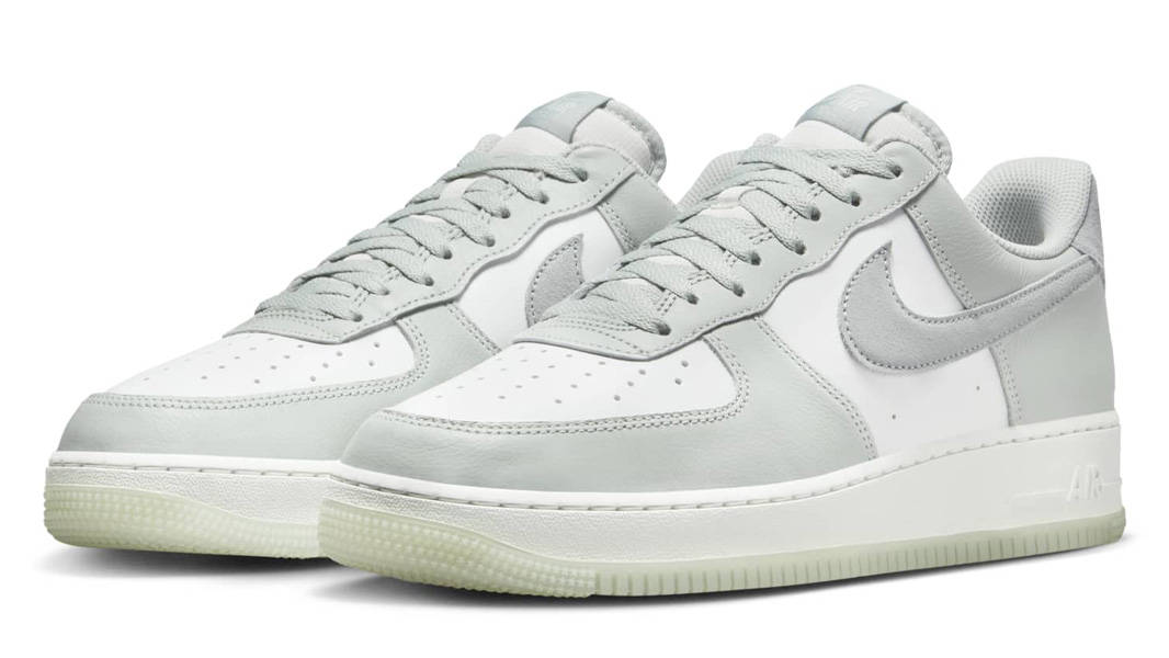 Nike Air Force 1 07 LV8 Light Silver Pumice Front