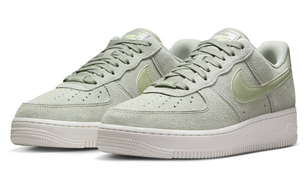 Nike Air Force 1 07 SE Jade Horizon Olive Aura Front