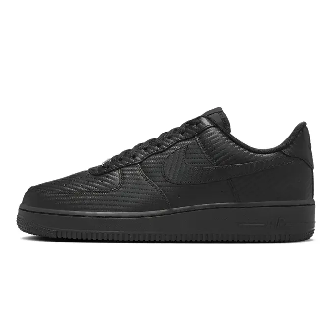 Nikelab air force 1 low black hotsell