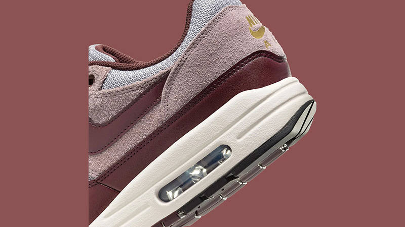 nike air max 1 premium burgundy