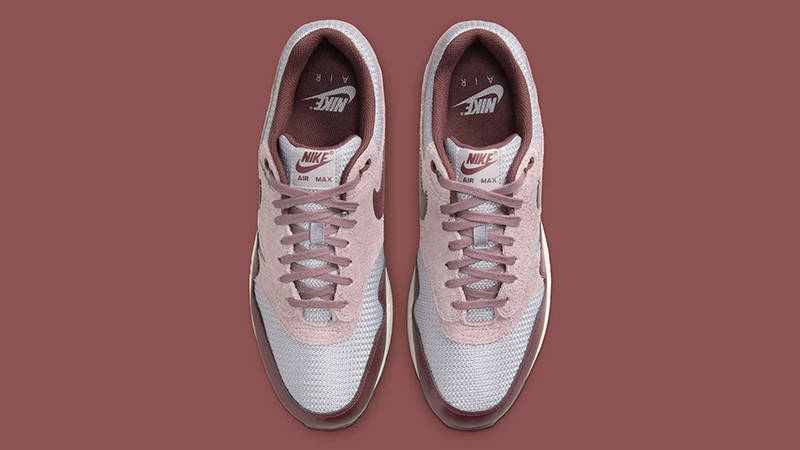 nike air max 1 premium burgundy