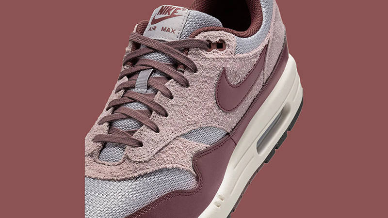 Nike Air Max 1 Premium Burgundy Crush FQ7327-001 tongue