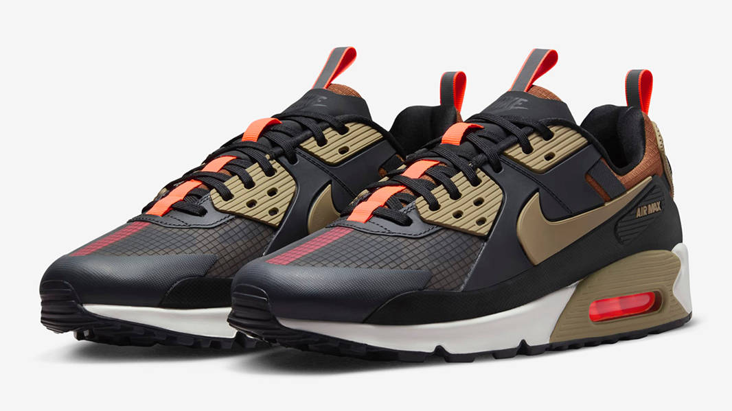 Nike Air Max 90 Drift Dark Smoke Grey Khaki FB2877-002 Side