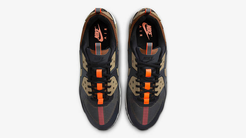 Nike Air Max 90 Drift Dark Smoke Grey Khaki FB2877-002 Top