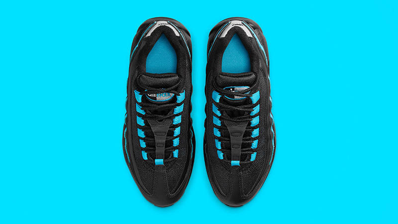 Nike Air Max 95 Recraft GS Black Aqua II4053-010 middle