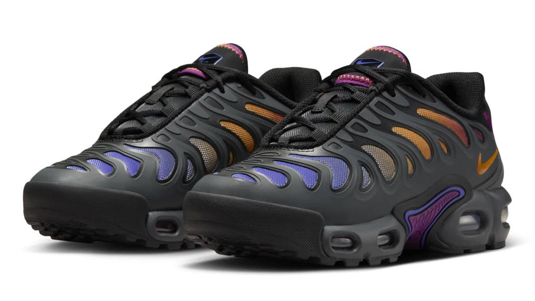 Nike Air Max Plus Drift GS Black Viotech Front