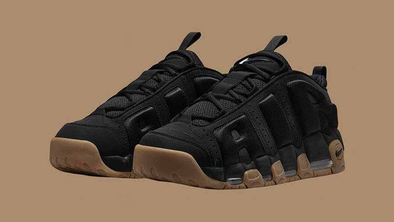 Nike Air More Uptempo Low Black Gum | FZ3055-003 | The Sole Supplier