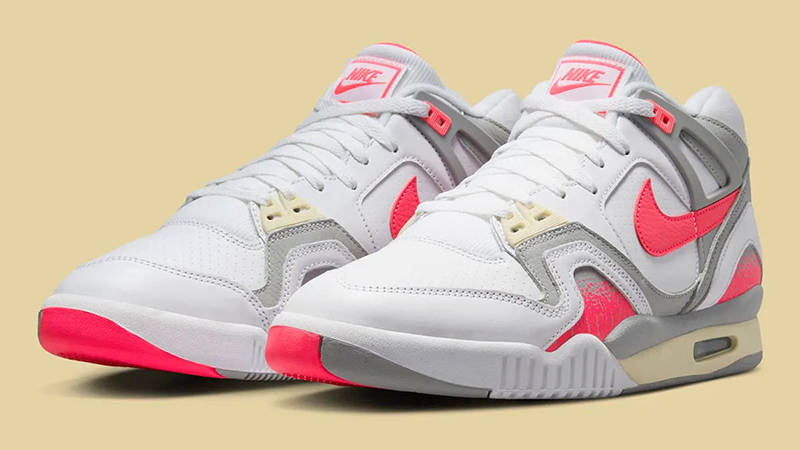 Nike Air Tech Challenge II White Racer Pink FZ9033-100 front