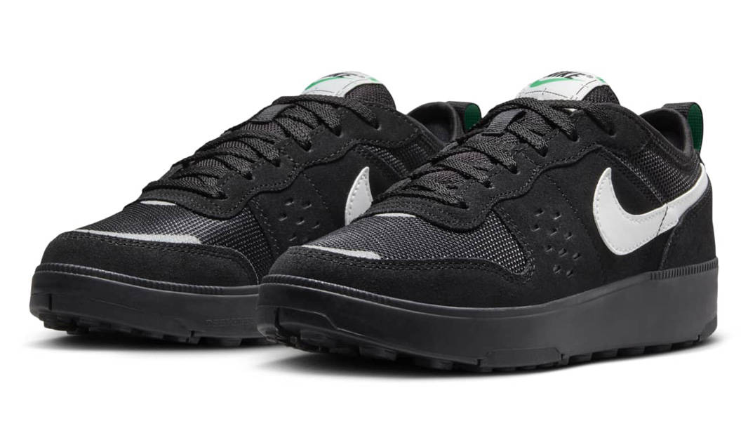 Nike C1TY GS Black White Front