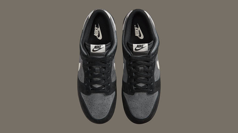 Nike Dunk Low Black Grey Gum HQ1931-001 middle