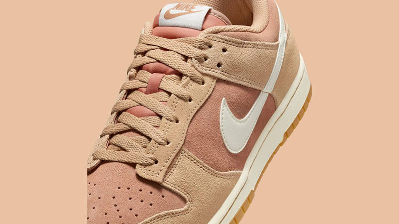 Nike Dunk Low Hemp Pink HQ1931-200 tongue