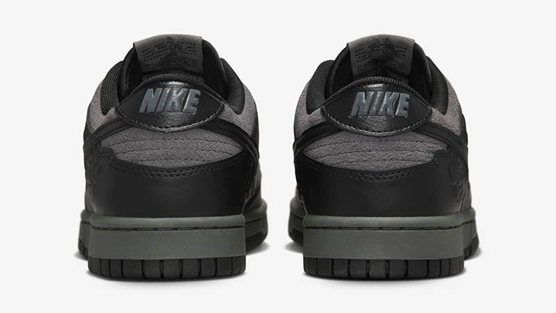 Nike Dunk Low Roses Black HF1986-001 Back