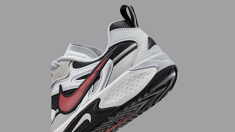 Nike Jam Metallic Silver Red FN0314-005 heel