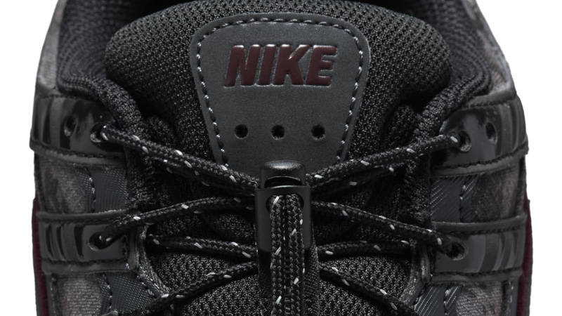 black and burgundy nikes