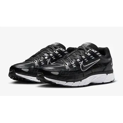 Nike P-6000 Black White Silver CD6404-026 front