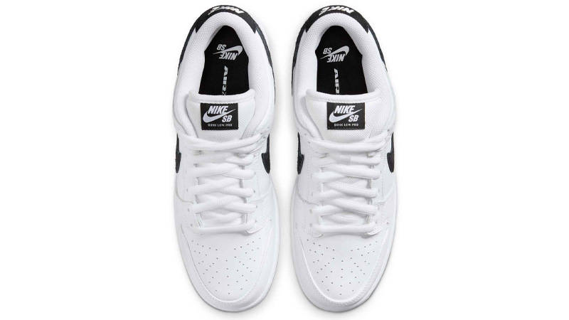 Nike SB Dunk Low White Black Middle