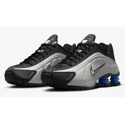 Shox r4 silver online