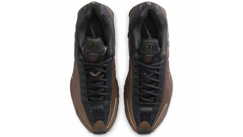 Nike Shox R4 Off Noir Ironstone Middle