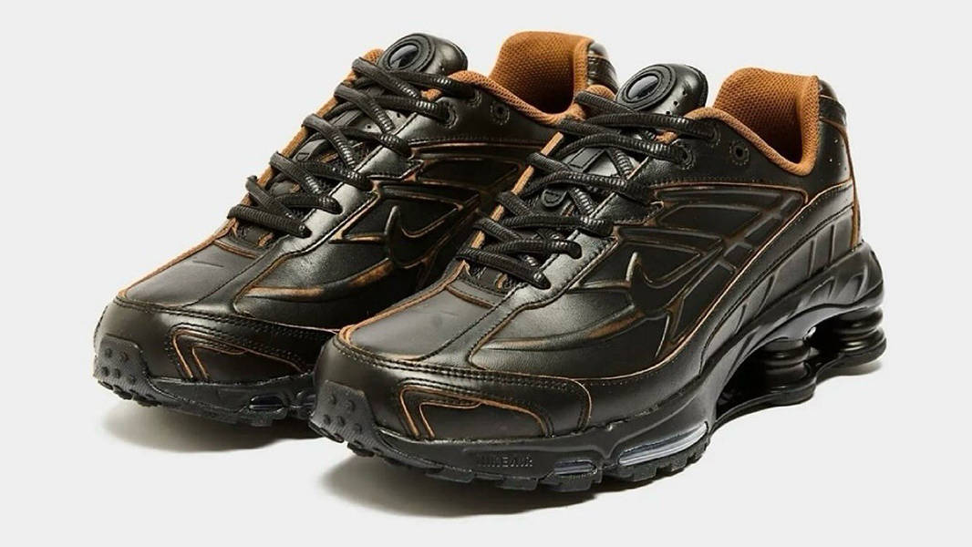 Nike Shox Ride 2 PRM LTR Black Light British Tan HV4447-010 Front