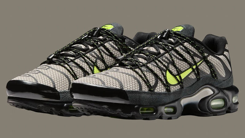 Nike TN Air Max Plus Utility Black Tan Volt FD0670-003 front